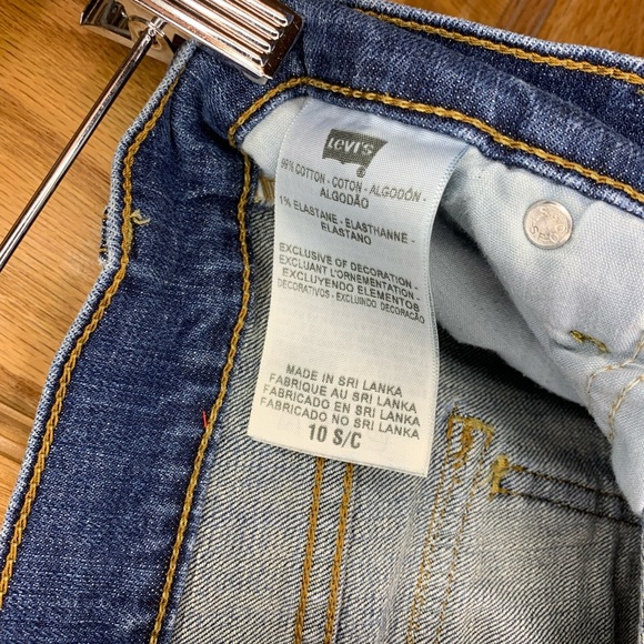 Levi's 515 Women's Bootcut Jeans Blue Women’s Size 10 S/C - Button Back Pockets - Picture 7 of 7